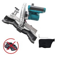 PATUOPRO Brushless Electric Miter Saw 8 Inch Cordless Aluminum Stainless steel Metal Cutter Power Tool For Makita 18V Battery