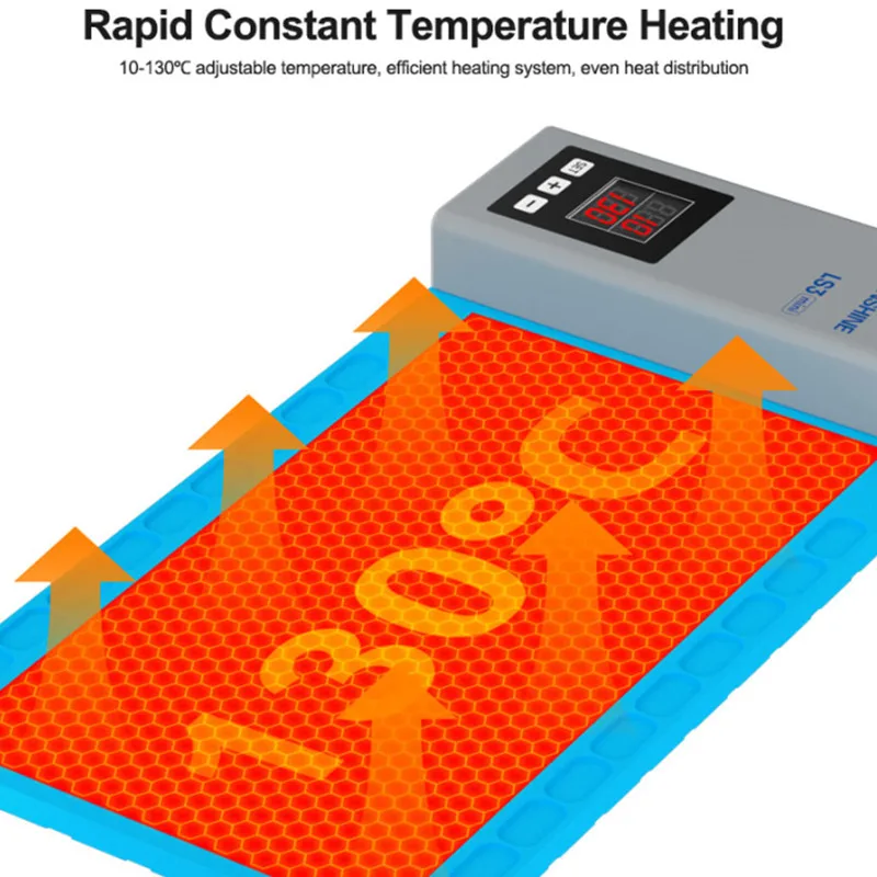SUNSHINE LS3 Mini Portable LCD Screen Remover for Mobile Phones and Tablet Below 10.5 inch with Intelligent Temperature Control