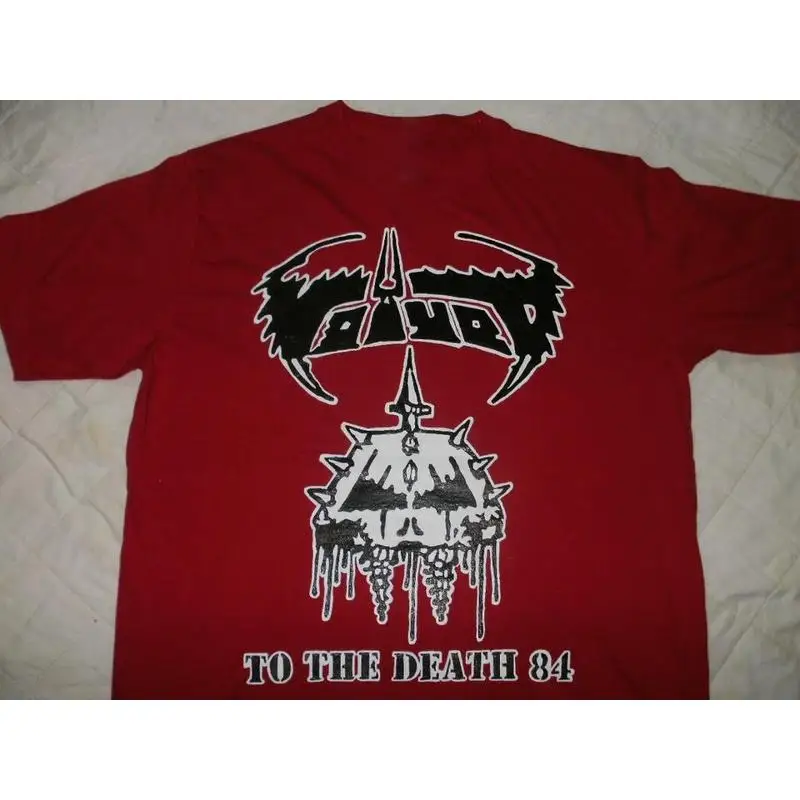 

Футболка Voivod Band, хлопковая красная мужская, размеры от S до 2345Xl