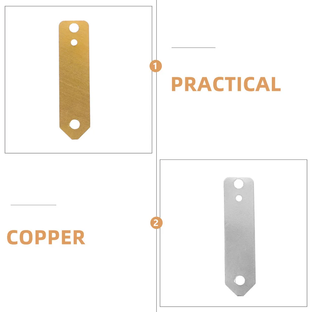 12 قطعة شرائط الزنك النحاسية مجموعة لتجارب علوم الفاكهة مشاريع الجذعية الكهربائي شرائط الأنود أجزاء الأدوات #6