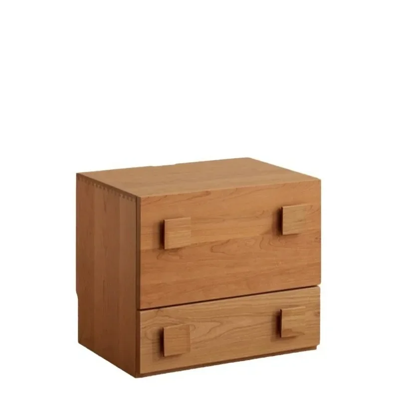 Modular combination cabinet Cherry wood Solid wood Japanese multi-functional storage Bedroom Living room Home card door cabinet