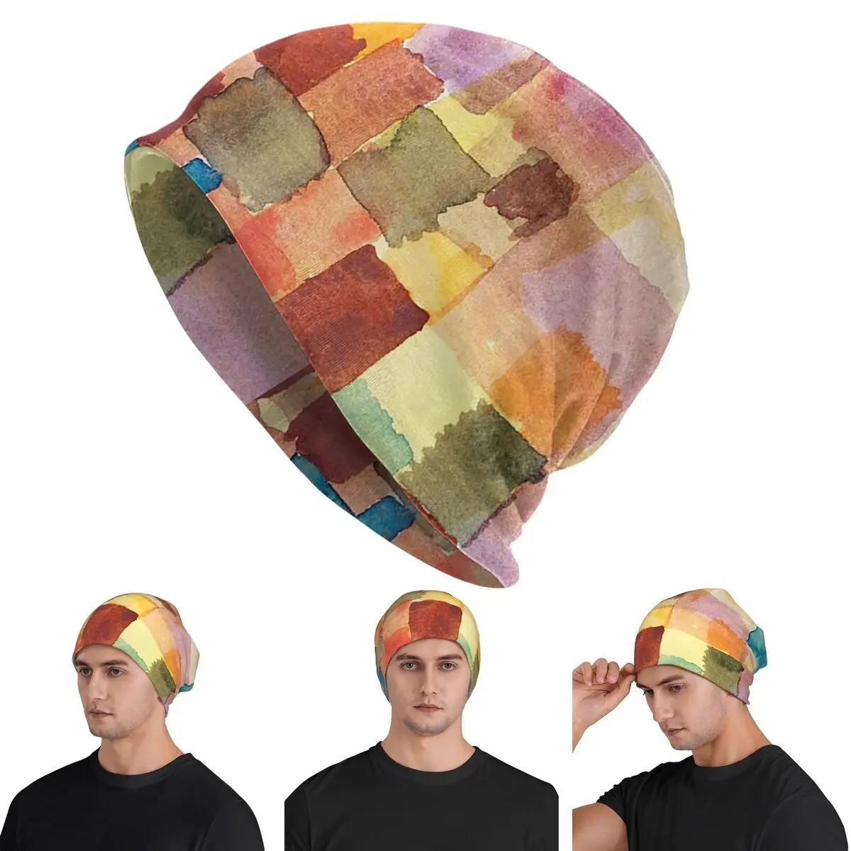 

Paul Klee Raumarchitektur унисекс шапки для взрослых шапки вязаная шапка с капюшоном теплая модная осенне-зимняя уличная шапка Skullies