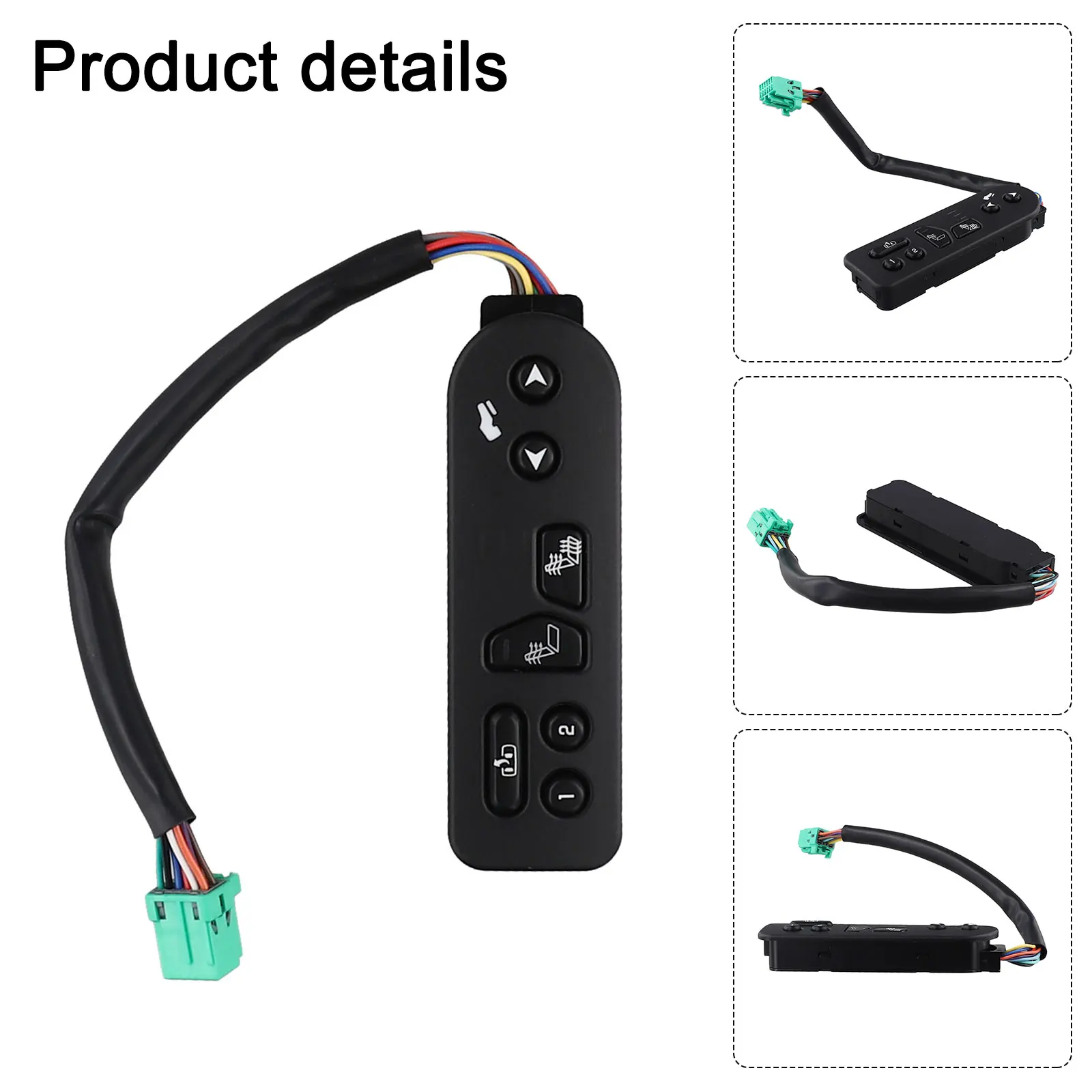 

Heater Switch Driver Side with One Touch Memory Function for Cadillac 2003 2006 and For Chevrolet Avalanche OEM 15116862