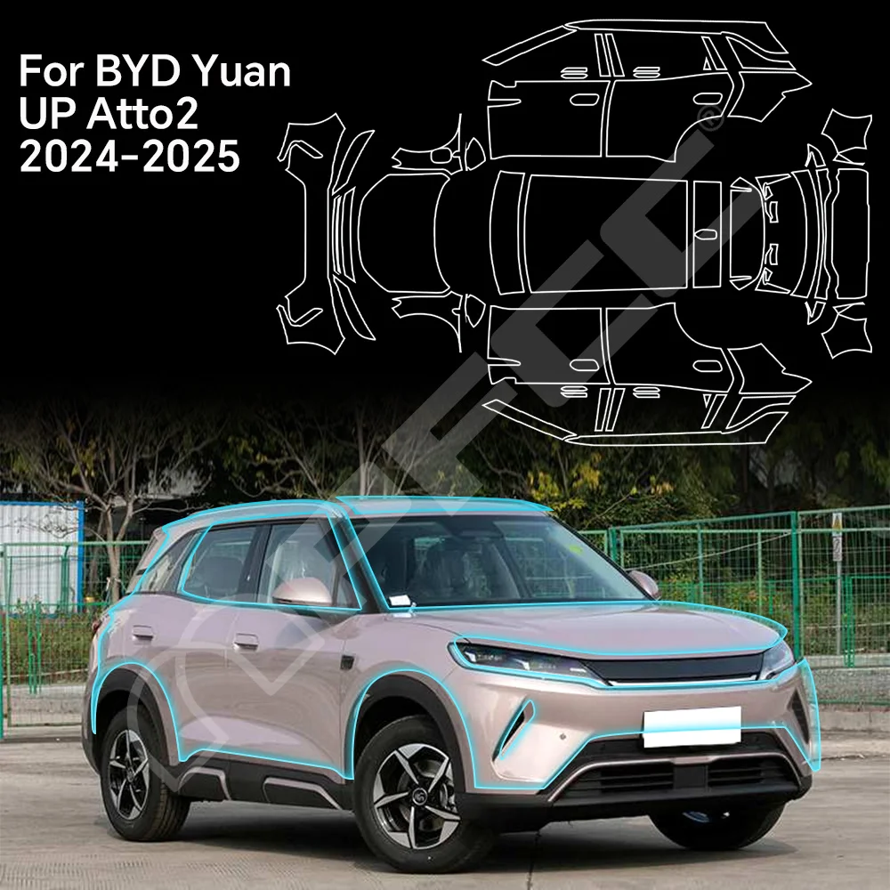 

9Mil Precut Full Car TPU PPF Film HD Clear Anti-Scratch Paint Protection Film Fit For 2024-2025 Compact SUV Model Self Healing I