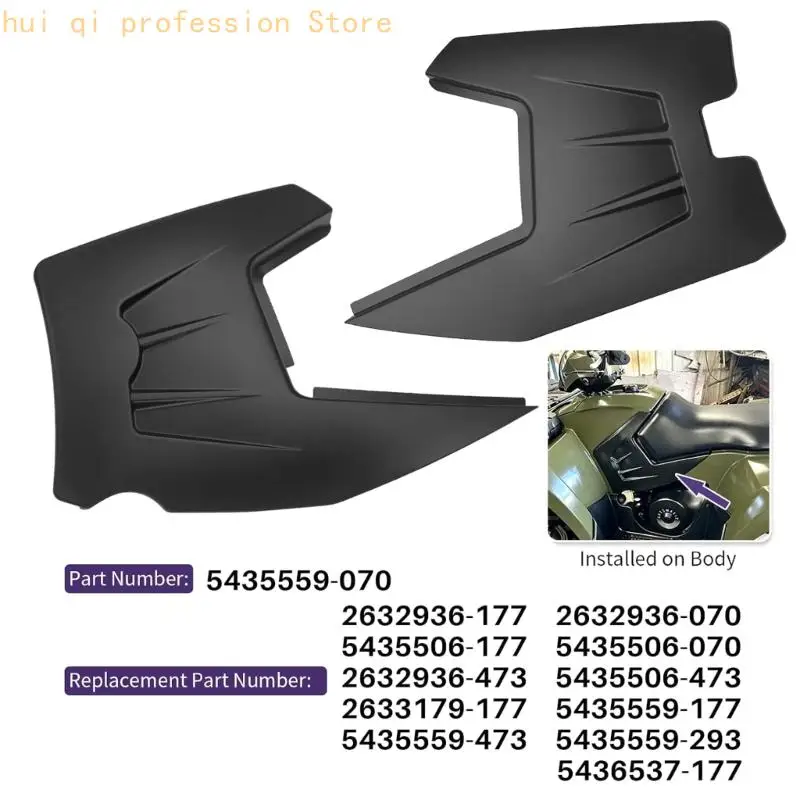 ABS-Seitenabdeckung, linke und rechte Verkleidung für 400/450/600 Reparatur 2632936-177 H8WE – Detail 4