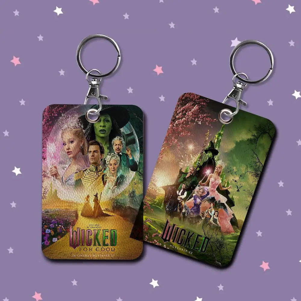 

Держатель для карт Wicked Movie, подходит для банковских, деловых, рабочих карт, кредитных карт, удостоверений личности, бейджей, ключница-держатель