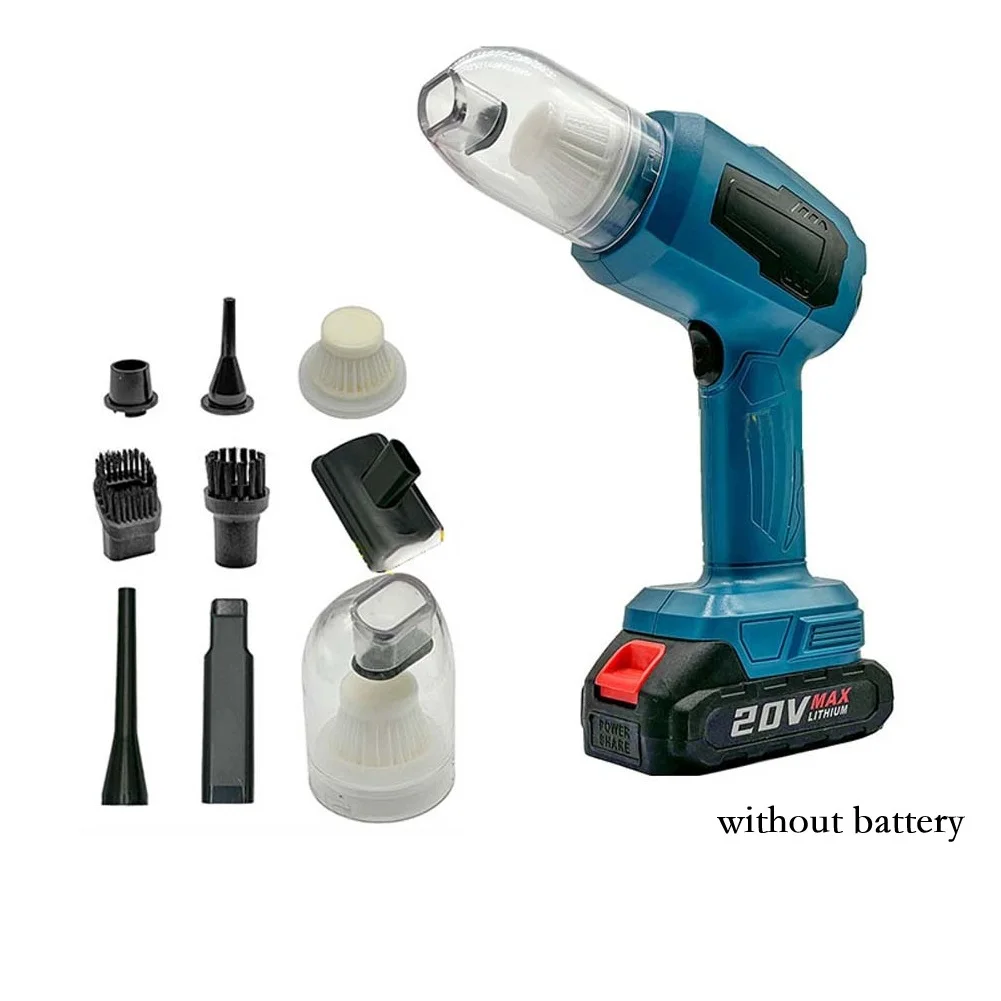 

Беспроводной многофункциональный ручной пылесос-воздуходувка 21В с литиевой батареей для BL1830 BL1840, набор из 1 шт.