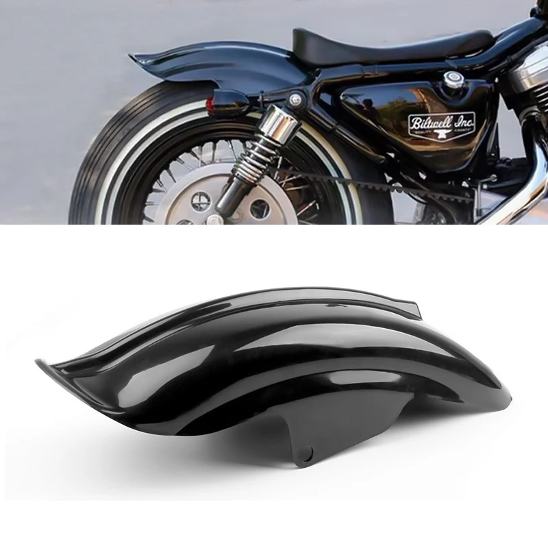 Guardabarros Trasero Corto ABS Estilo Bobber Cafe Racer para Harley Davidson Sportster Iron XL 48 72 Seventy Two Forty Eight 883 1200