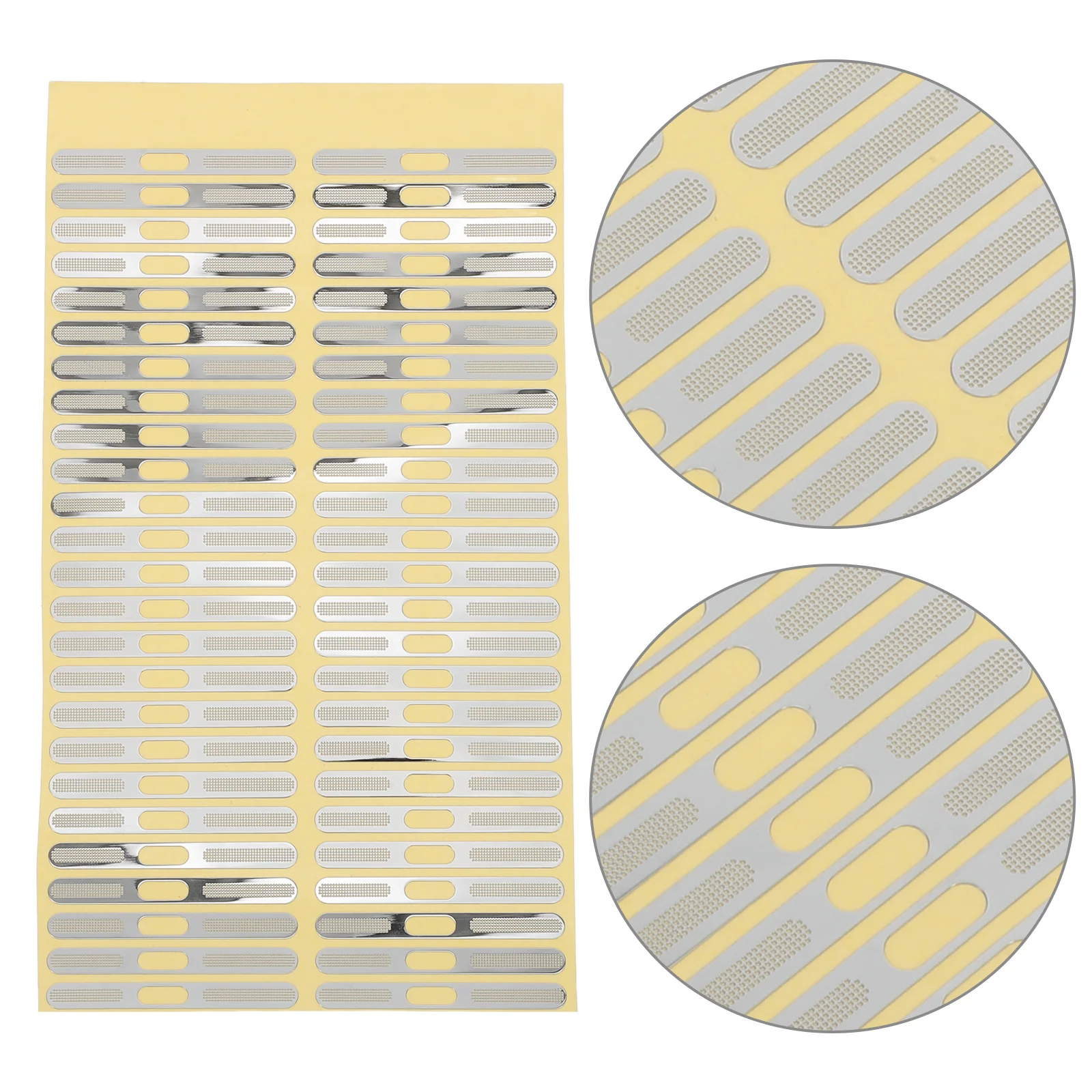 

50pcs Phone Speaker Dust Proof Stickers Adhesive Mesh Cover Protector For 12 13 14 15 16 Dust-Proof Net Guard Ultra-Thin