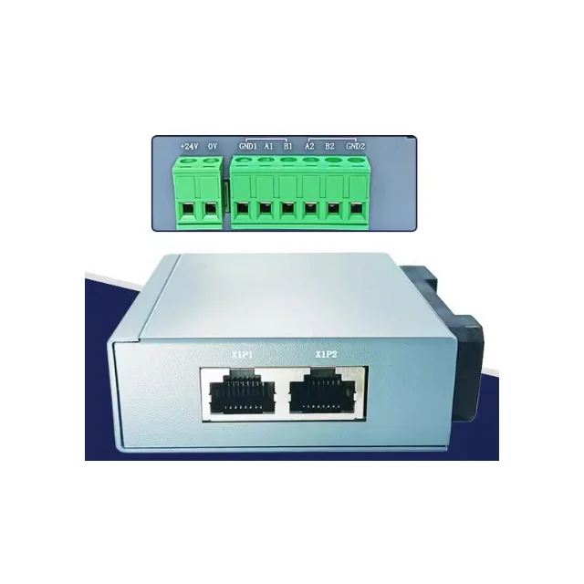 4-channel Modbus-RTU to Profinet Gateway RS485 to PN Ethernet TCP Protocol-Converter Without Programming HJ6304