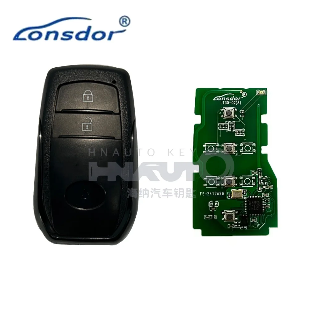 Lonsdor LT30-02 PCB 4A Smart Key 312.09/314.35MHz for Toyota Corolla Levin Allion Camry KH100+ K518 Series Car Accessories
