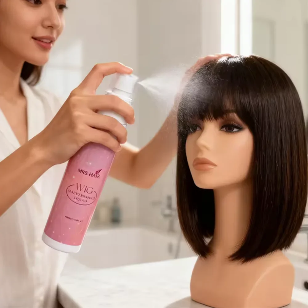100ml 1pc/2pcs/3pcs Wig Care Spray Anti-Frizz Smoothing Anti-Tangle Protection Anti-Static Condition for wig Hair