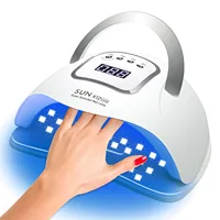 SUN X12 MAX Professional Nail Drying Lamp for Manicure Nails Gel Polish Drying Machine with Auto Sensor UV LED Nail Lamp