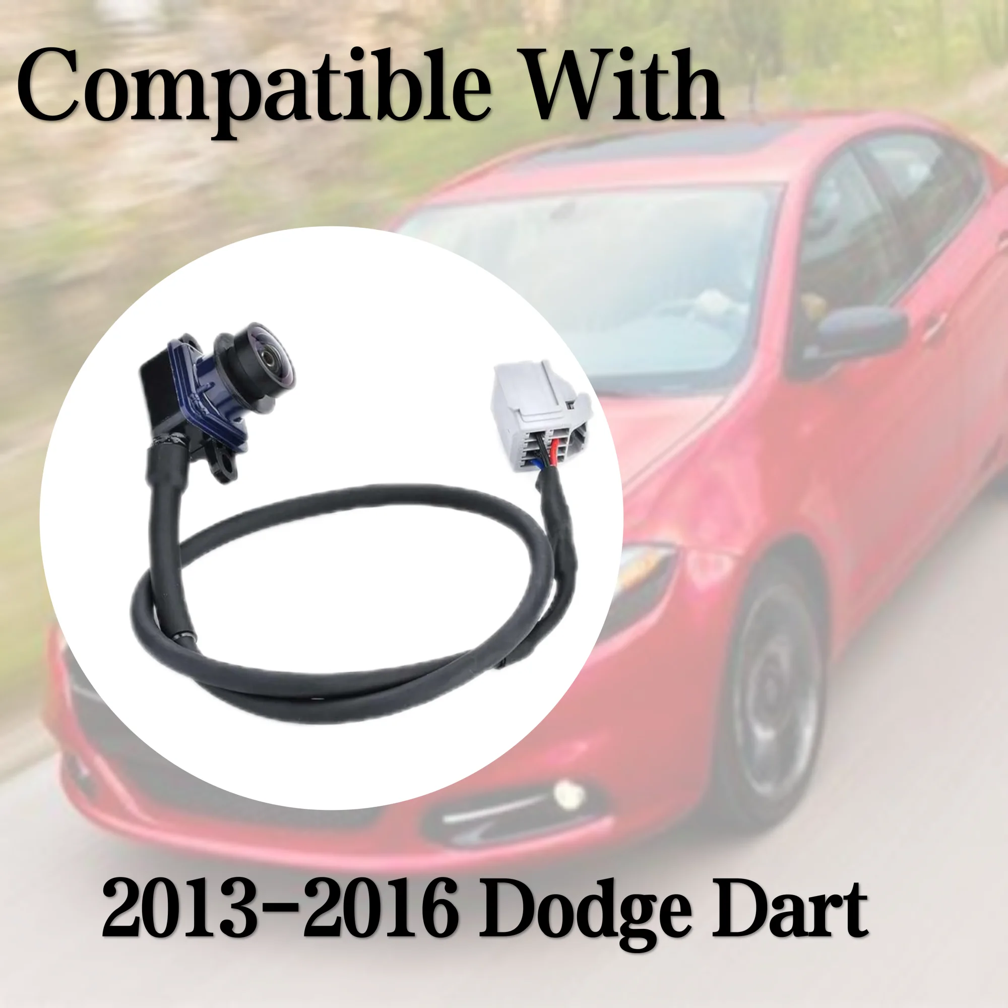 กล้องมองหลังรถยนต์สำรองสำหรับกล้อง Dodge DART 2013-2016 56038990AA ช่วยในการจอดรถ