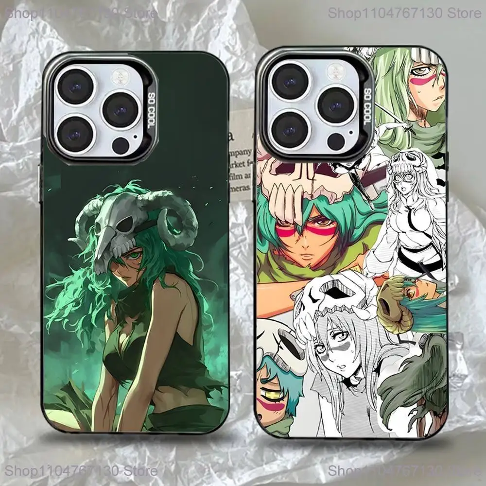 

BleachS N-Nelliel-s Phone Case For iPhone 17，16,15,14,13,12,11,Pro,Max,Plus,Mini,XS,SE Anti Fall Black Matte Hard Bumper