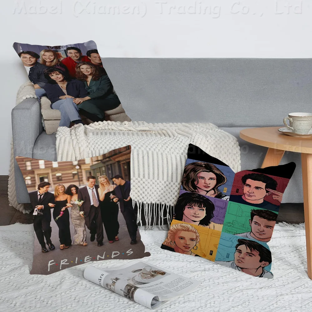 

Classic TV Show Series Friends Cushion Cover Inches Farmhouse Decor Home Throw Pillow Covers For Couch Decorations