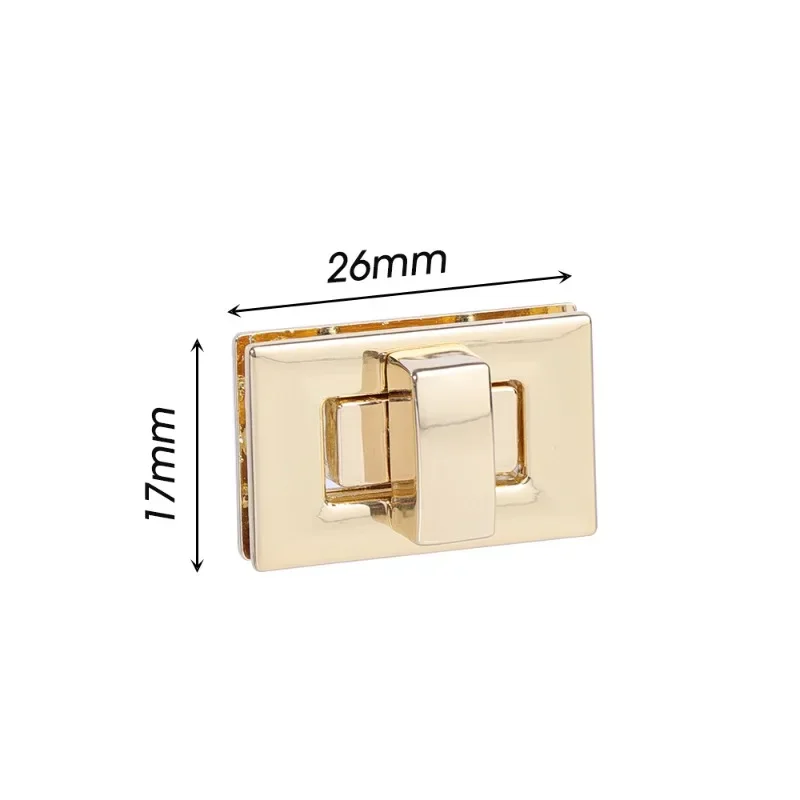 1/5 pz serrature in metallo borsa chiusura chiusura fibbie per borse borse a tracolla borsa Totes chiusure a scatto accessori per borse artigianali fai da te