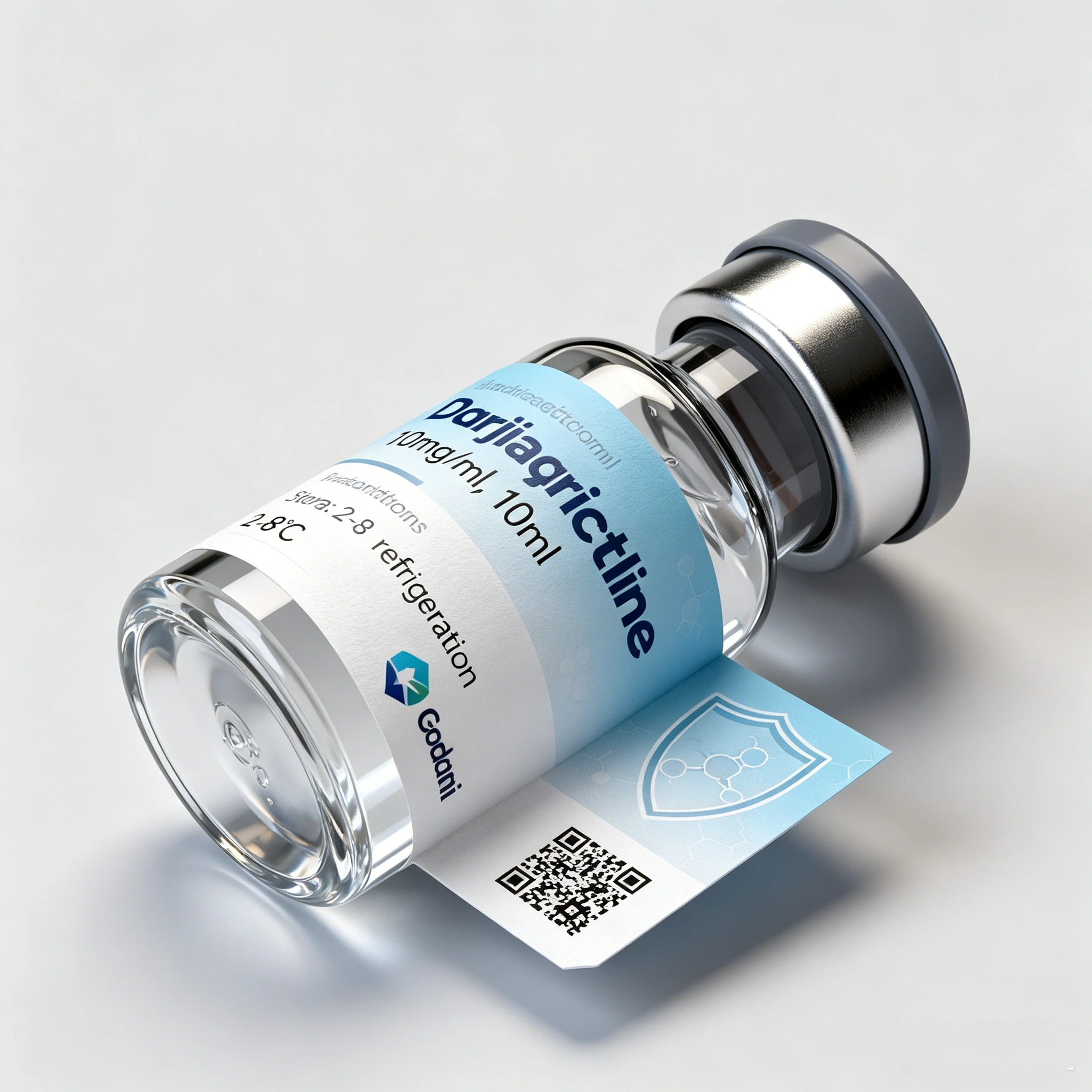 Free Logo Printing Design Waterproof Vinyl Labels Peptide Stickers for 3ml 5ml 10ml Fitness Vial Bottles