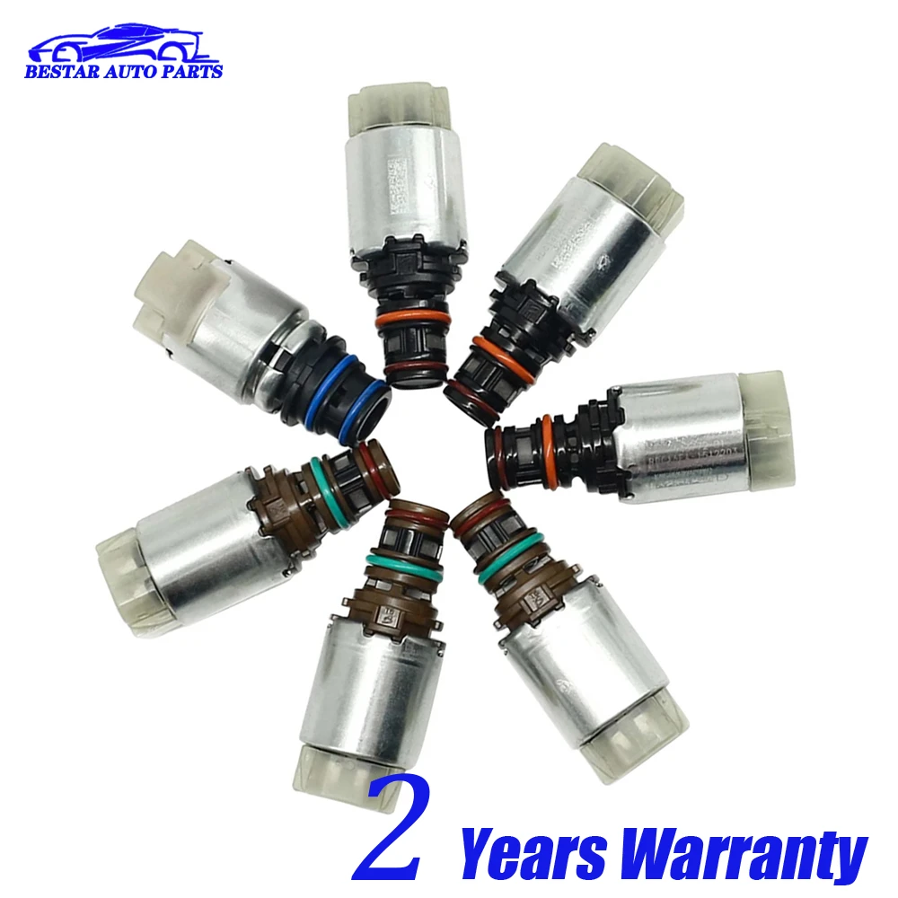 6F35 6F15 Solenoid Valve 7-Piece Set Suitable for Ford Escape Fusion Mazda CV6Z-7G391-A After 2009 Transmission