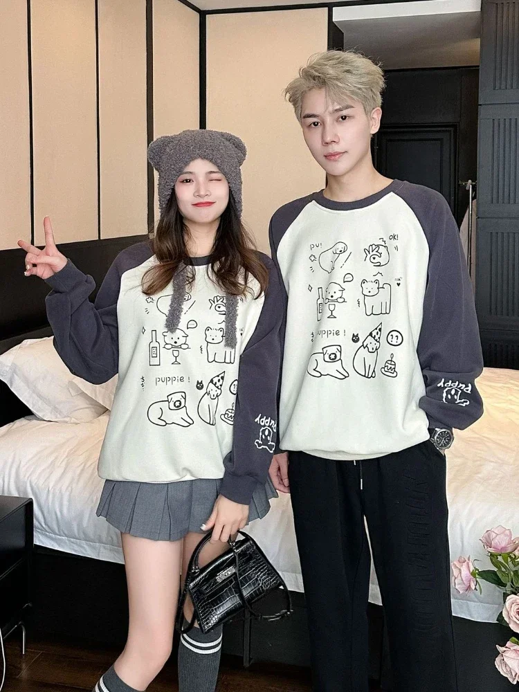 Family Winter Sweatshirt Mother Father Son Daughter Clothes Baby Clothes for The Whole  Dad Mom and Children Bodysuit Korean