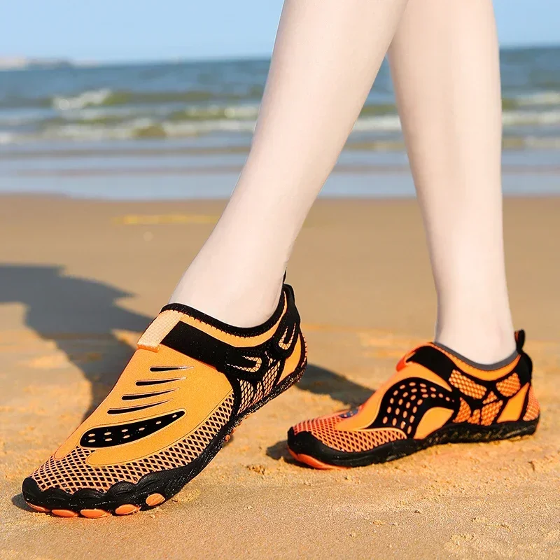 Męskie buty do wody Unisex buty na plażę szybkoschnący skarpetki wodne buty basenowe do surfingu jogi aerobik wodny boso