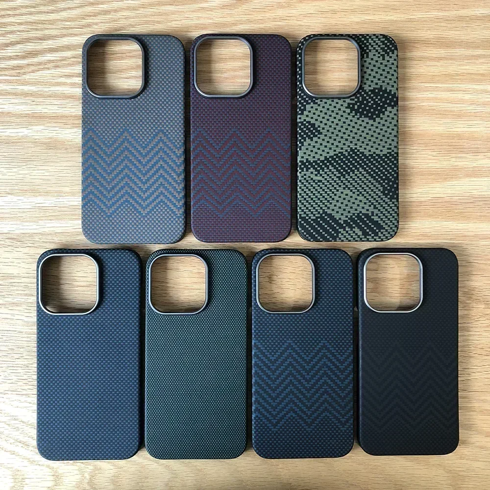 

Черный чехол для телефона Apple iPhone 14 Pro, ip14, ip14pro, ip 14, кевлар, настоящий арамидный углеродный защитный чехол, магнитная Беспроводная зарядка 17-23