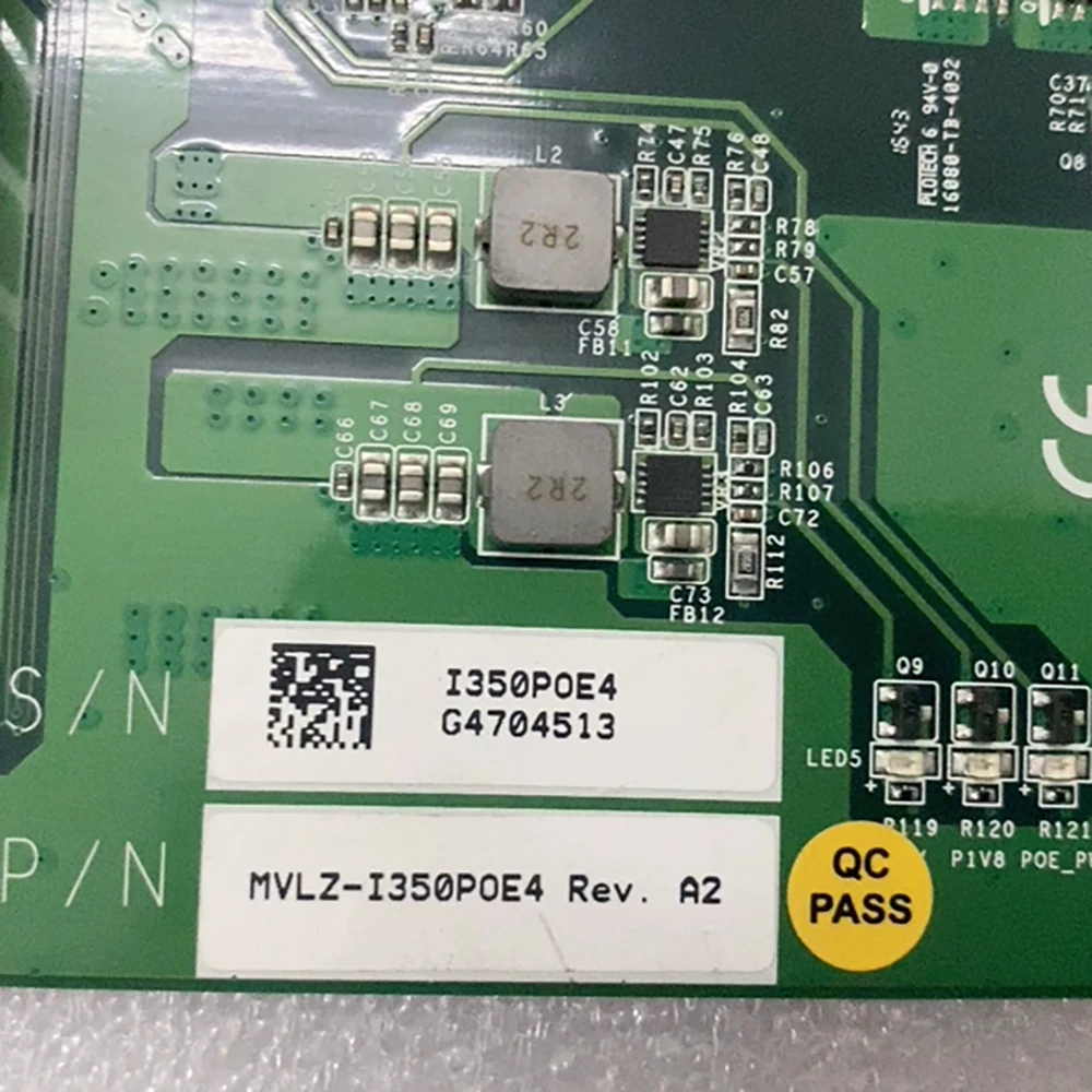 

MVLZ-I350POE4 Rev. Карта захвата промышленной камеры A2