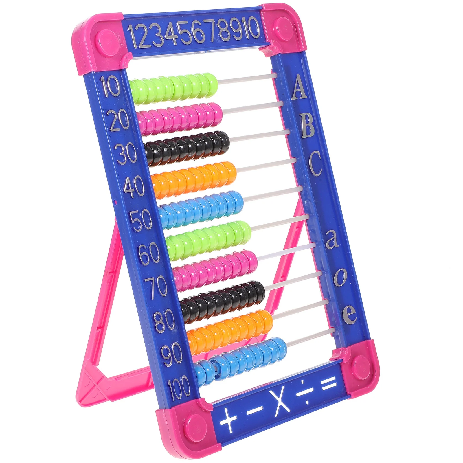 Vintage Stationary Abacus for Kids Baby Toy Cognitive Tool Toddler Childrens Toys