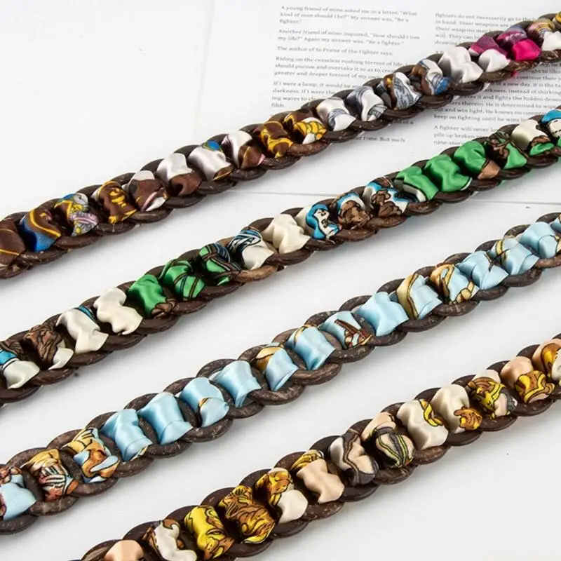 

31BF Romance Ethnic Chain Belt Waist Scarf For Skirts Jeans And Evening Party Dresses