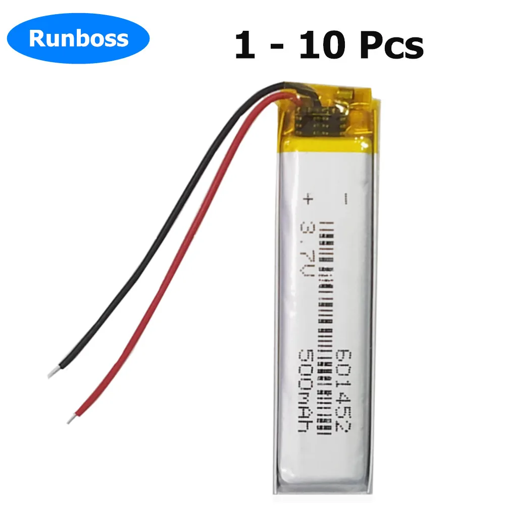 1-10 Pcs 500Mah 3.7…