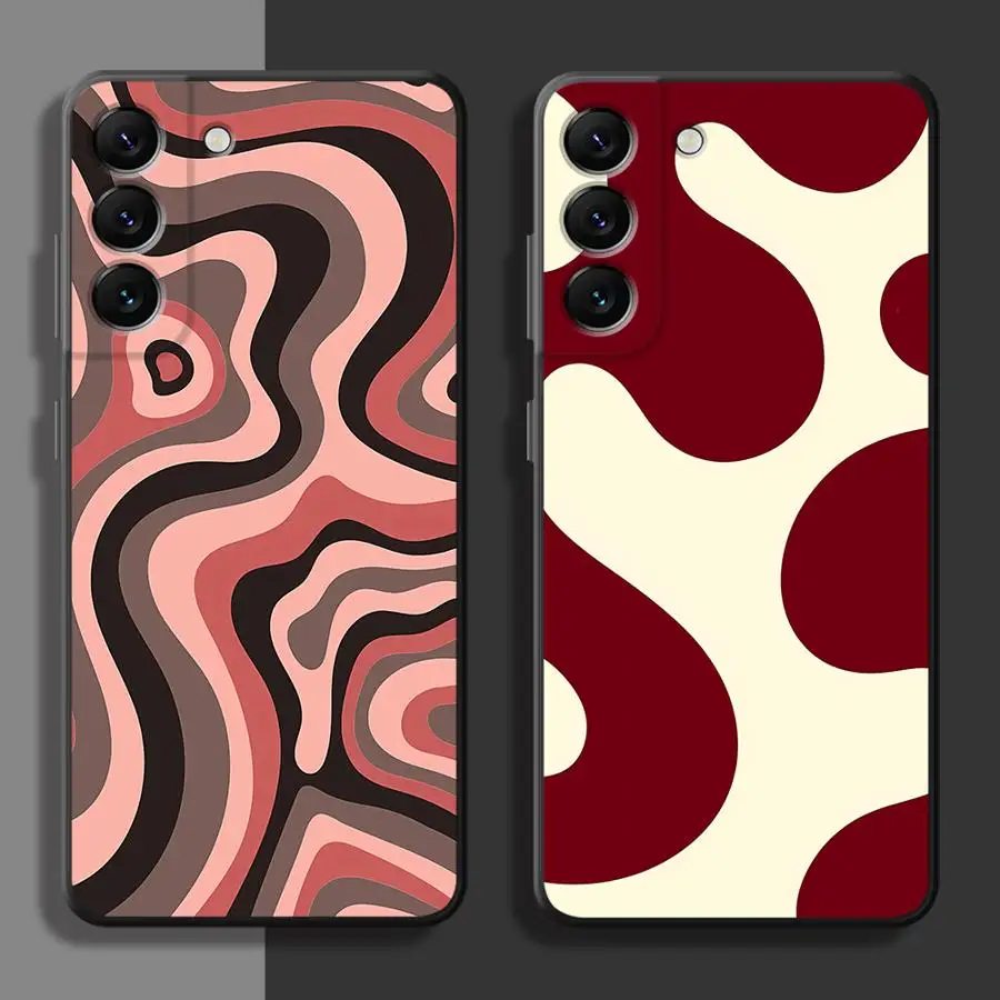 Artistic Texture Phone Cover Case for Samsung Galaxy A57 A73 A51 A24 A32 A53 A23 A26 A25 A37 A22 A55 A71 A52 A36 A72 A35