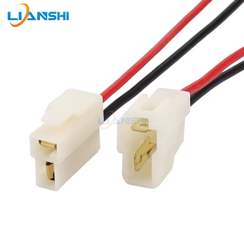 5 סט 6.3 סדרת מחבר קפיץ מחבר 2/3/4/6 פין ABS מחבר רכב עם כניסת קפיץ חוט זכר ונקבה