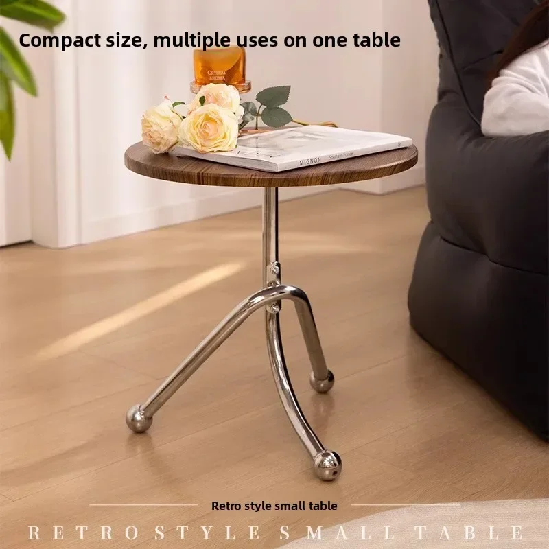 Nordic bedroom wrought iron bedside table narrow simple light luxury bedside shelf bedside table small side table