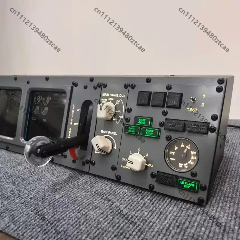 Desktop Flight Simulator MIP Training Panel Simulation Cockpit Operation Practice Device For Flight Simulation Game Desktop