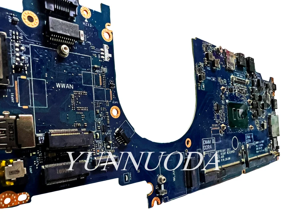 DDM70 LA-F401P For Dell Latitude 5490 E5490 Laptop Motherboard