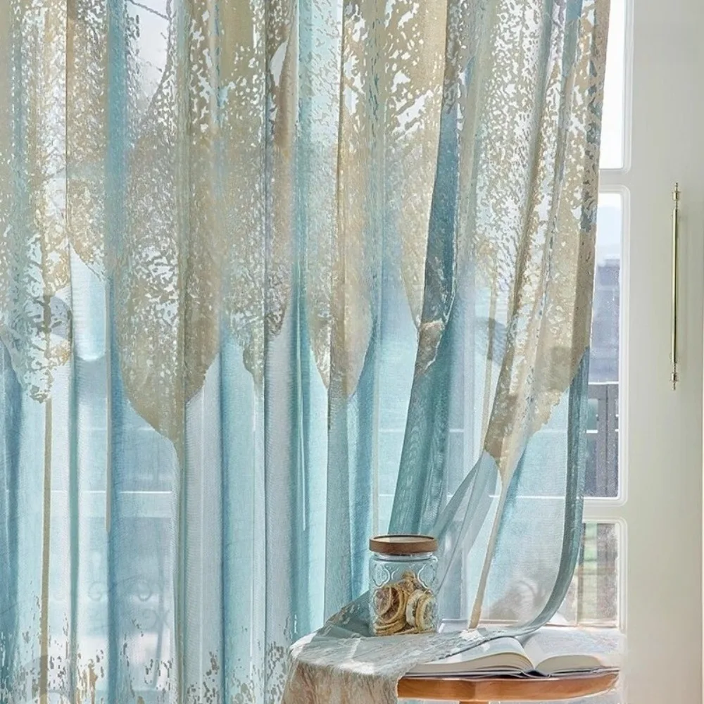 High End Velvet Blackout Curtains for Bedroom Living Room Luxury Modern Sun Protection Thermal Insulated Soundproof Palace Drape