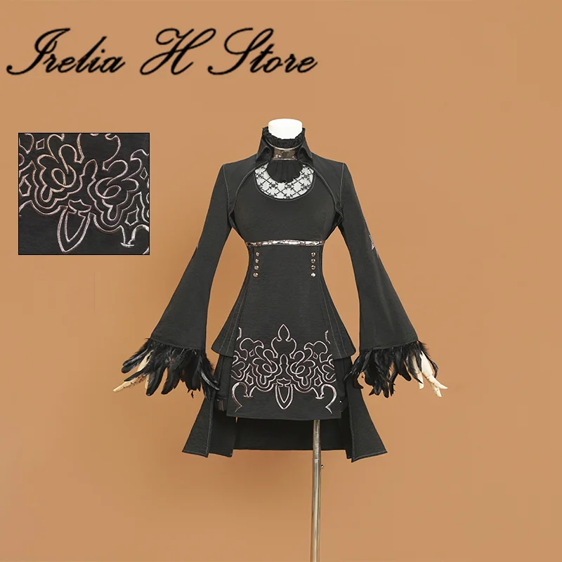 

Irelia H Store FF14 Final Fantasy XIV YoRHa Type-53 Half Of Casting Косплей Костюм Женские костюмы на Хэллоуин Игровое платье