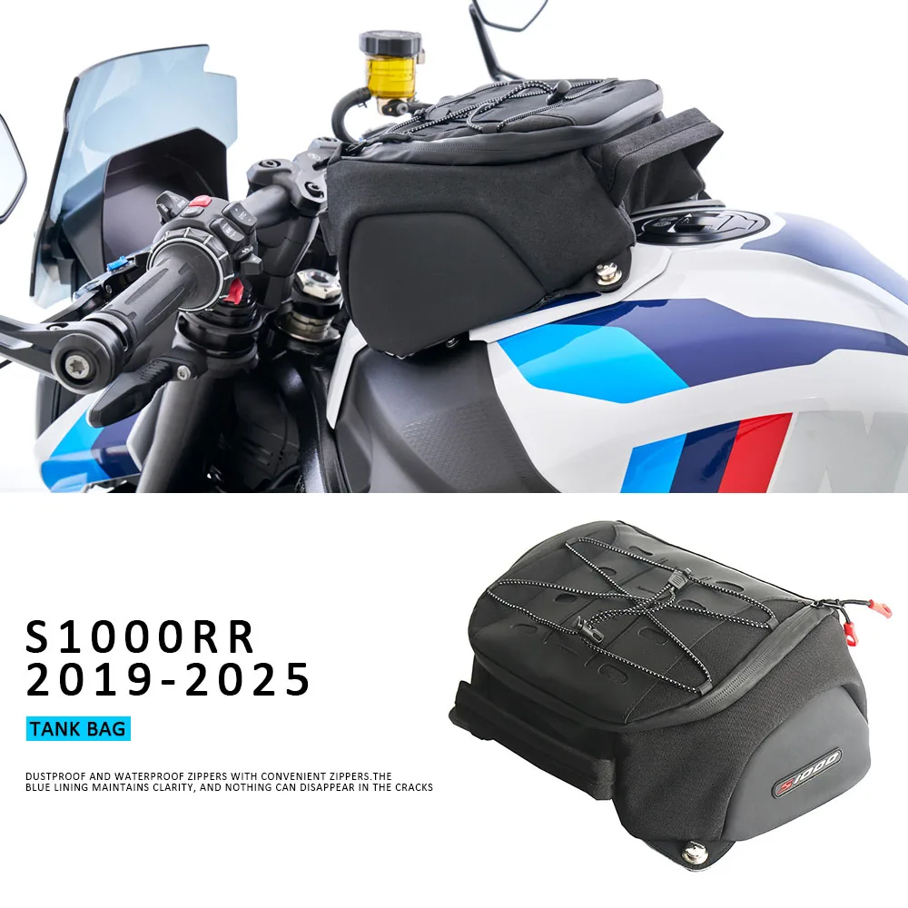 

2019-2025 NEW Motorcycle Accessories Fuel Tank Bag For BMW S1000RR S1000 RR Luggage Storage Sport Bag Black s1000rr S 1000 RR