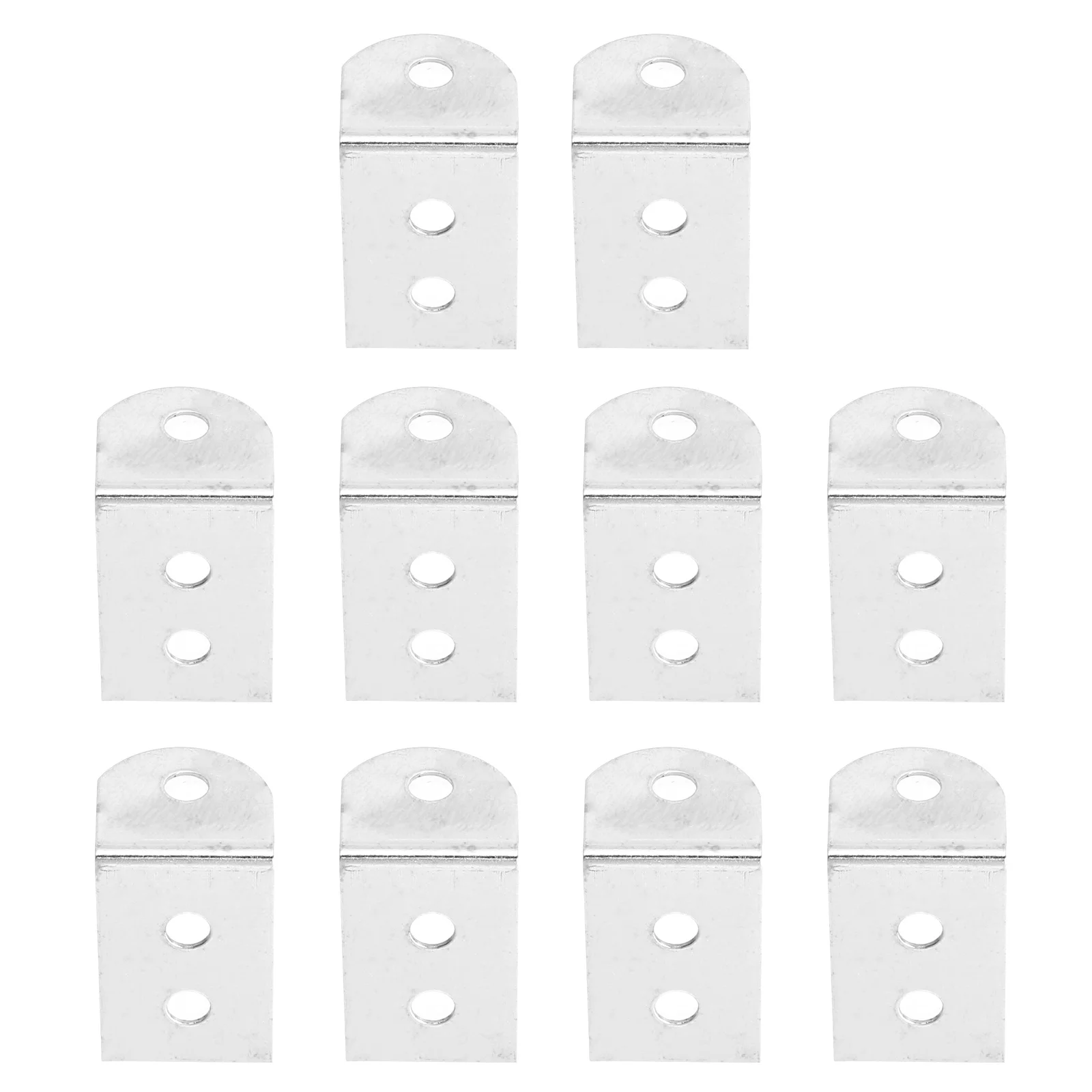 

100pcs L Shaped Corner Brace Bracket Heavy Duty Metal Right Angle Support For Photo Frame Home Shelf Mounting Fastener Compact