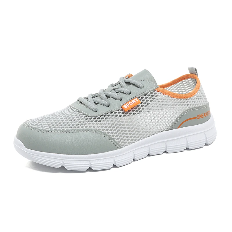

Мужская весенне-летняя новая модная, удобная и повседневная спортивная обувь, дышащие туфли на плоской подошве и кроссовки.