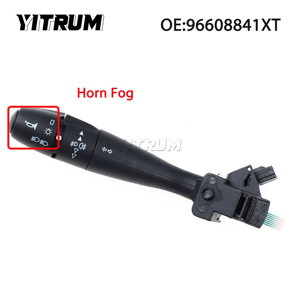 YITRUM  Car indicator light turn signal switch For PEUGEOT 206 207 307 406 Citroen c3 c5 c8 96608841XT 96595087XT 96477533XT
