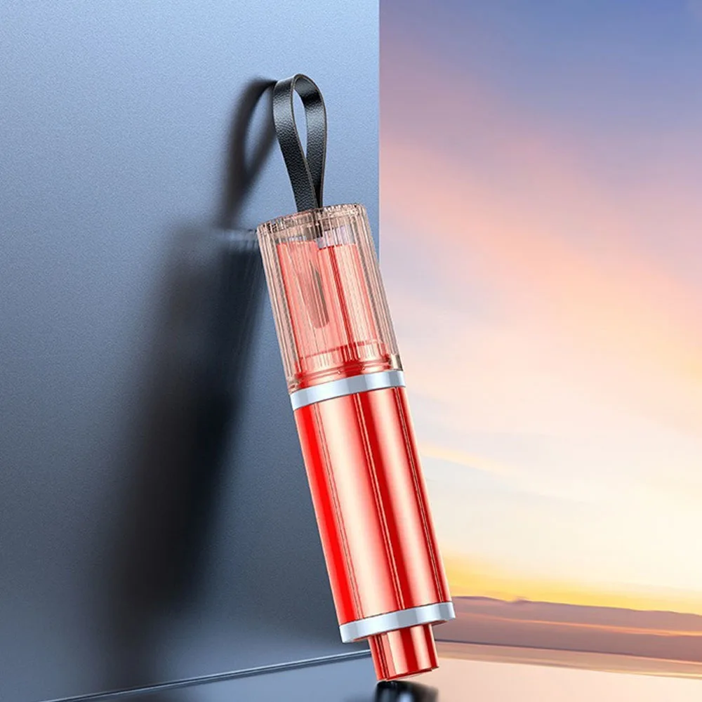 مطرقة كسر نافذة البقاء على قيد الحياة الصغيرة الجديدة في حالات الطوارئ، سكين قطع حزام الأمان، مطرقة أمان السيارة متعددة الوظائف