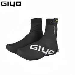 GIYO wodoodporne osłony na buty rowerowe kobiety mężczyźni pokrowiec na buty MTB Road Bike wyścigi kalosze wodoodporne pokrowce na buty zabezpieczenie zamka