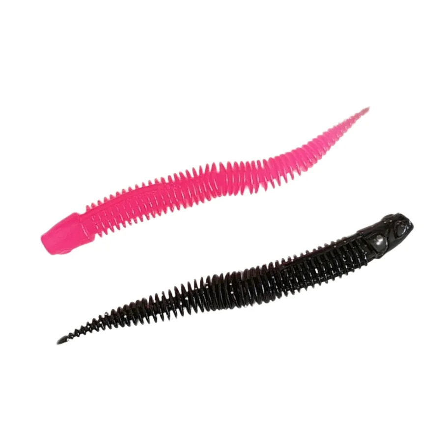 

Набор мягких силиконовых приманок Swolfy, 105 шт., 5 см, 0.5 г, 7 см, 1.3 г, для ловли баса, искусственные пластиковые приманки, снасти для карповой рыбалки