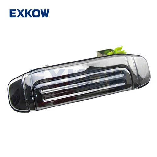 Imagen 2 del producto Manija de puerta Exterior brillante cromada trasera para Mitsubishi Pajero, 1990-2004, V33, V43, V44, V45, V46, MR313581, MR313582