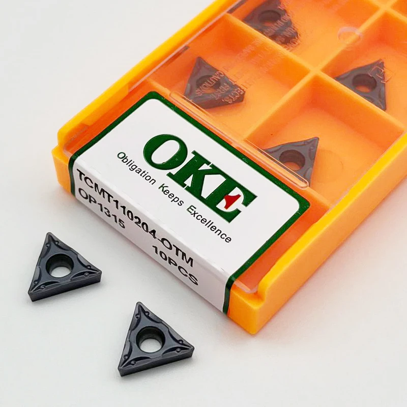 

TCMT110204 TCMT110208 TCMT16T304 TCMT16T308 Карбидные вставки OTM TCMT Внутренние токарные инструменты Токарный станок с ЧПУ для нержавеющей стали