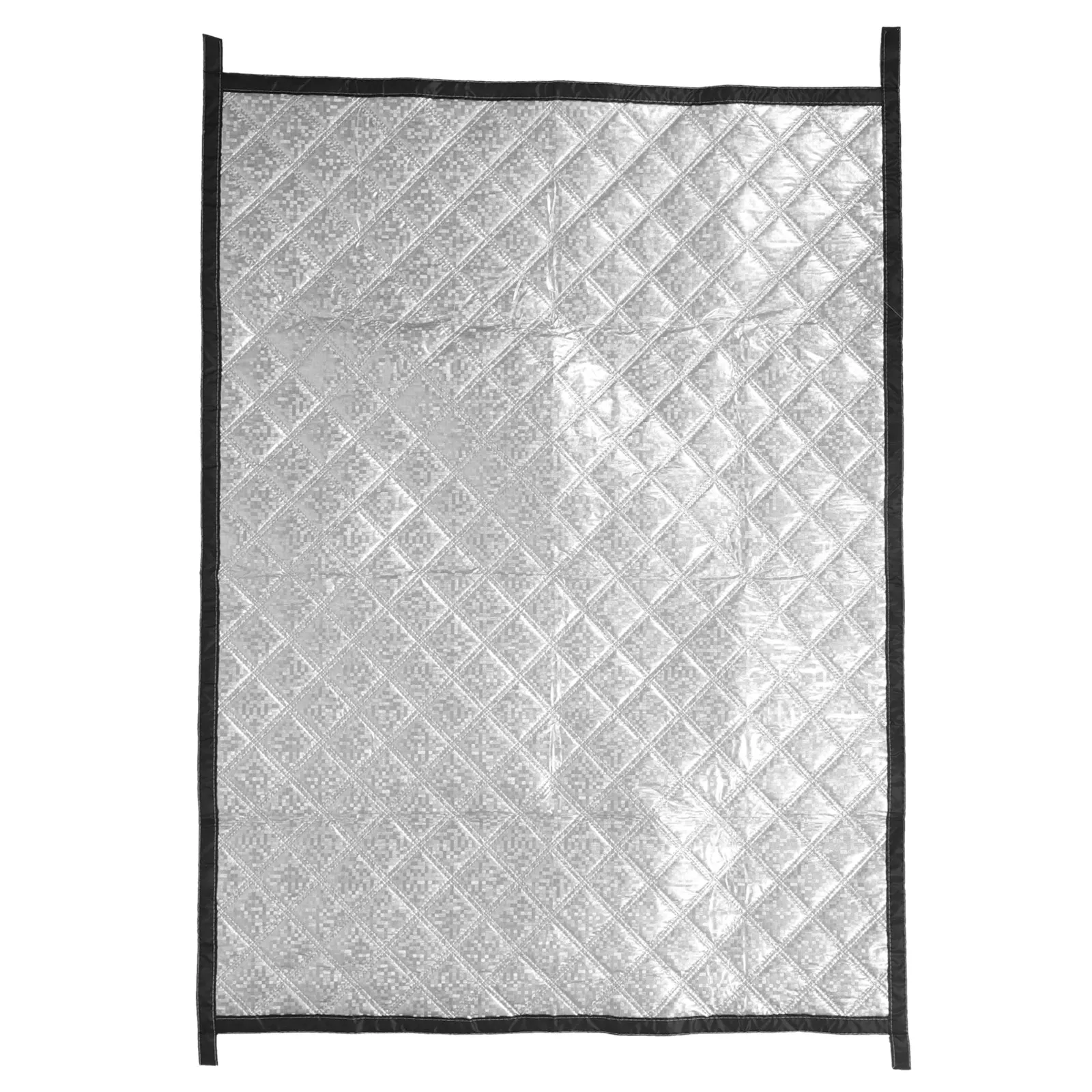 Thermal Insulated Window Curtain No-Drill Mount Reflective Aluminum Foil Cold Weather Windproof Winter Use Graphene Insulated