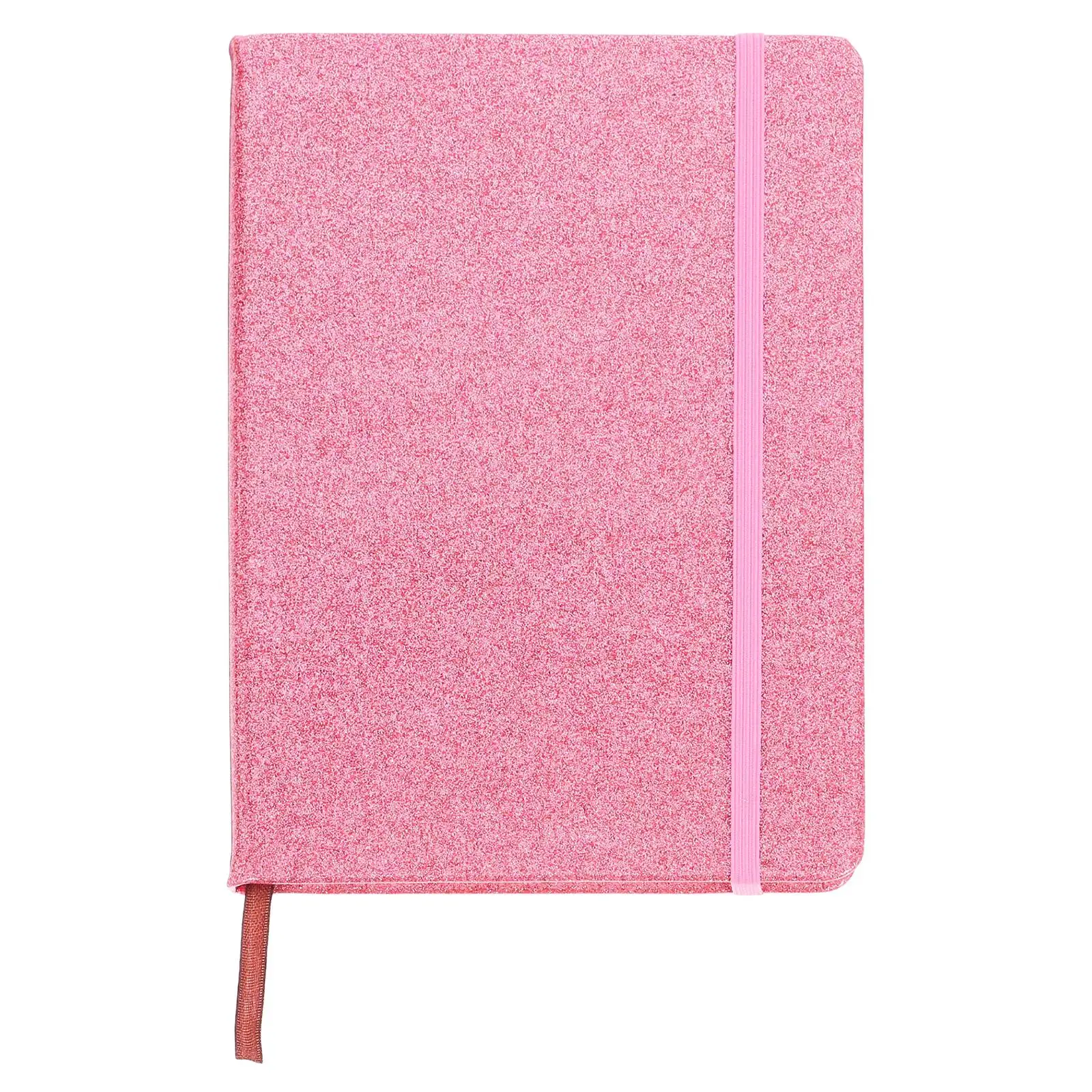 

Glittery Planner Hard-sided Notebook The Small Notepads Bulk Notebooks for Women Pink Pu