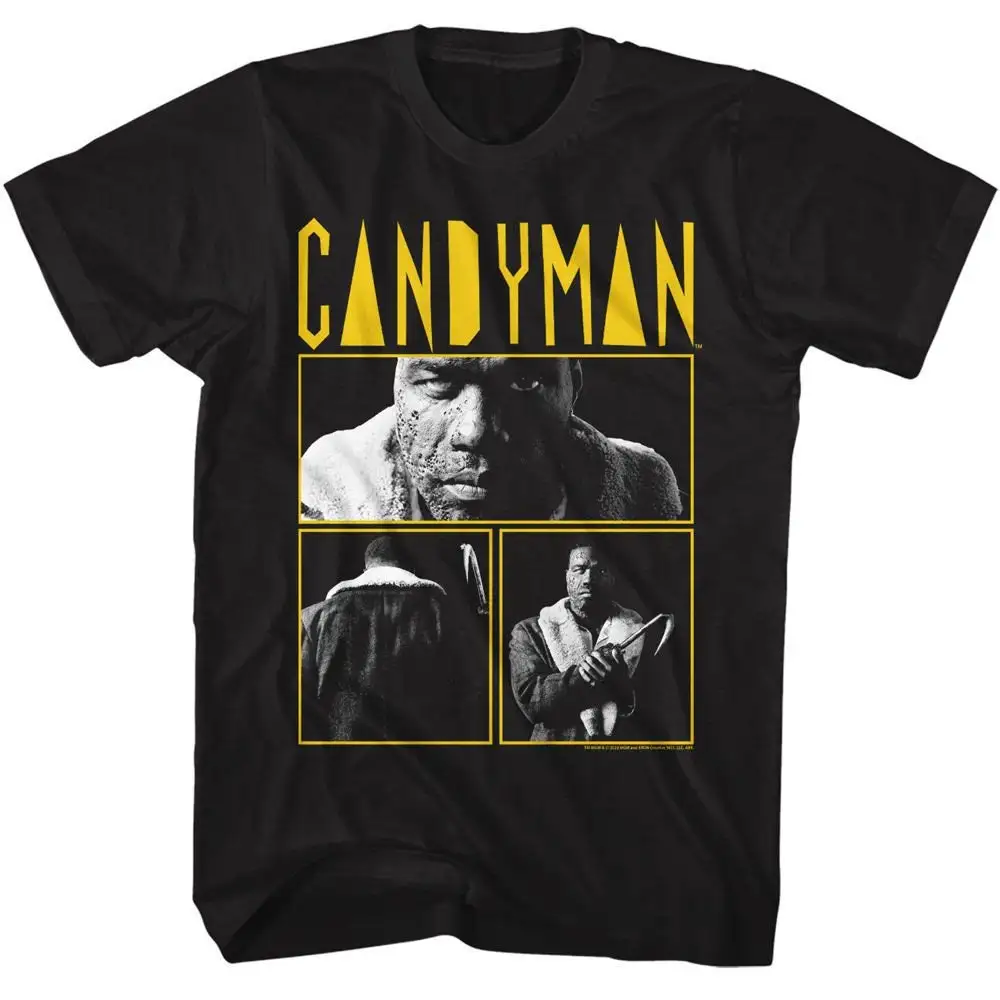 Candyman 3 Photo And Logo Black T Shirt