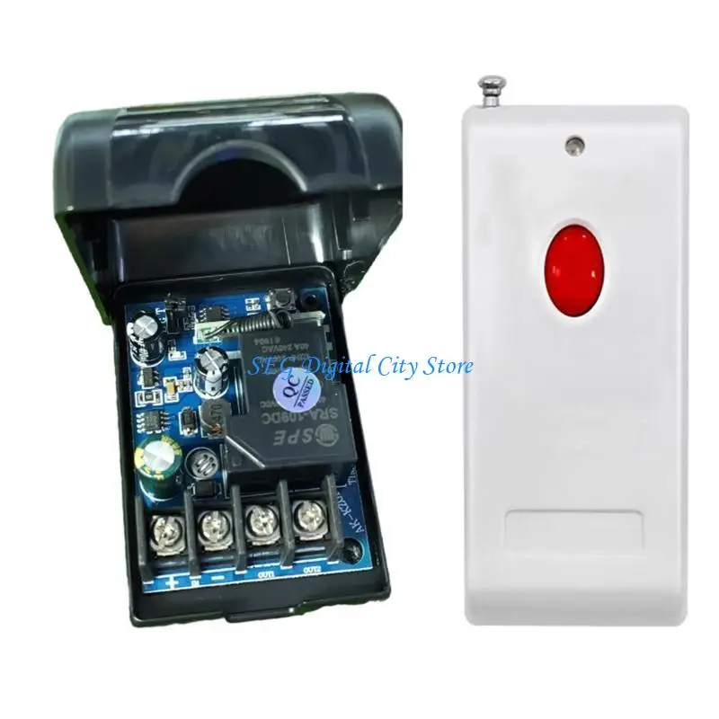 

U75B Wireless Remote Control Switches 30A DC12V-48V High Current RF Receiver